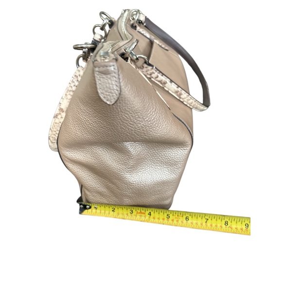 Coach large Metallic Leather Tote - Picture 14 of 16